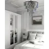 Люстра Nowodvorski 7614 Cristal L E14 12x25W IP20 чорна