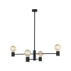 Люстра Nowodvorski 7931 Radius E27 4x25W IP20 чорна