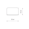 Люстра Nowodvorski 9605 Cameron E27 2x15W IP20 біла
