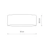 Люстра Nowodvorski 9606 Cameron E27 4x15W IP20 біла