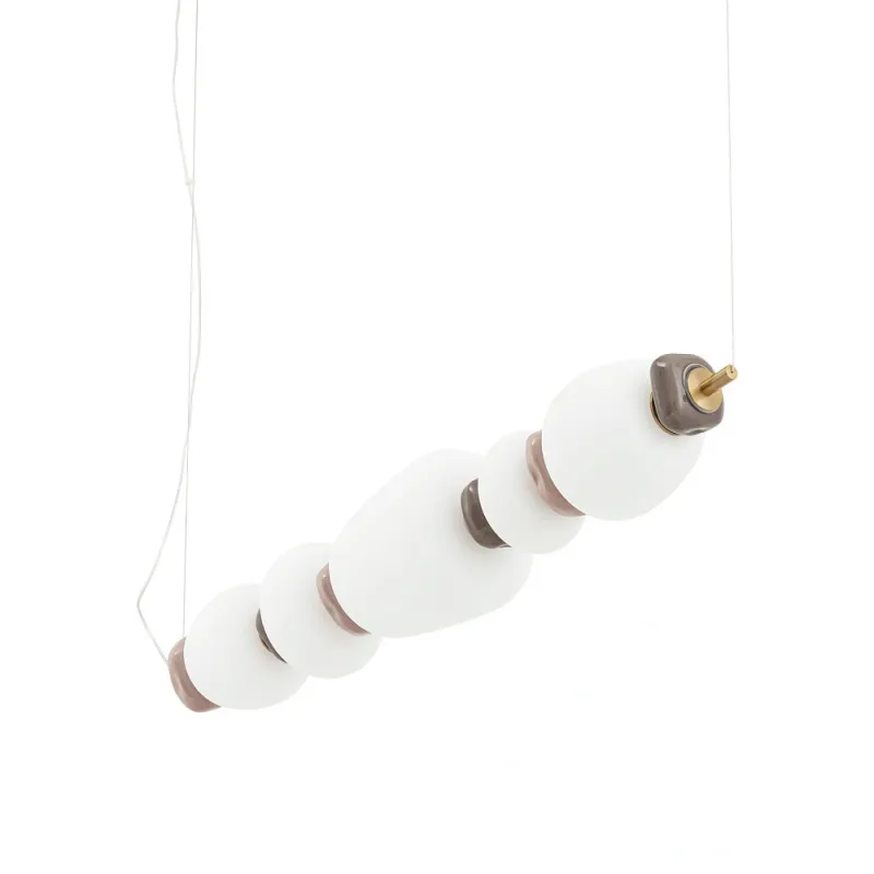 Підвісний світильник, люстра Nowodvorski 11699 Ceramic Horizontal LED 1x26W 3000K 2000Lm IP20 білий