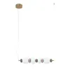 Підвісний світильник, люстра Nowodvorski 11700 Ceramic Horizontal LED 1x22W 3000K 1750Lm IP20 білий
