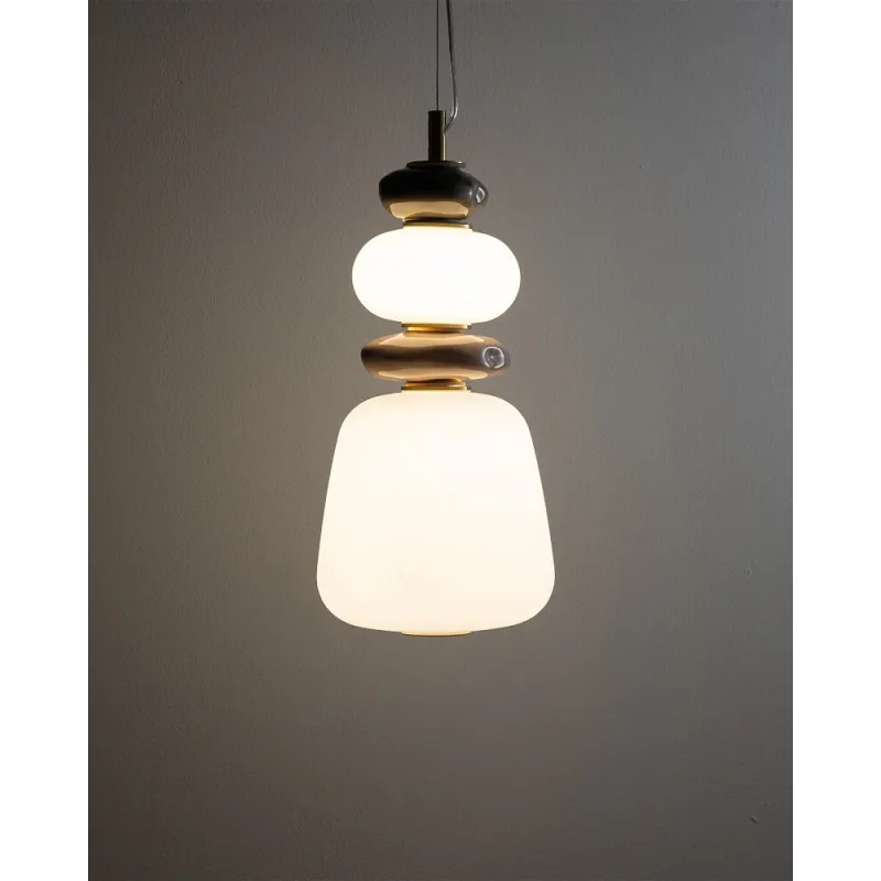 Підвісний світильник, люстра Nowodvorski 11702 Ceramic Vertical LED 1x12W 3000K 950Lm IP20 білий