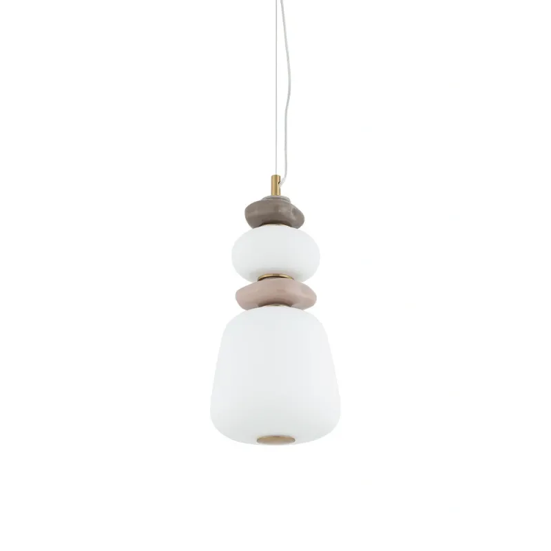 Підвісний світильник, люстра Nowodvorski 11702 Ceramic Vertical LED 1x12W 3000K 950Lm IP20 білий