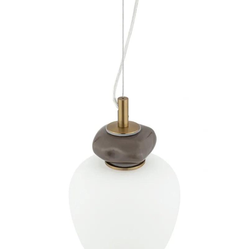 Підвісний світильник, люстра Nowodvorski 11702 Ceramic Vertical LED 1x12W 3000K 950Lm IP20 білий