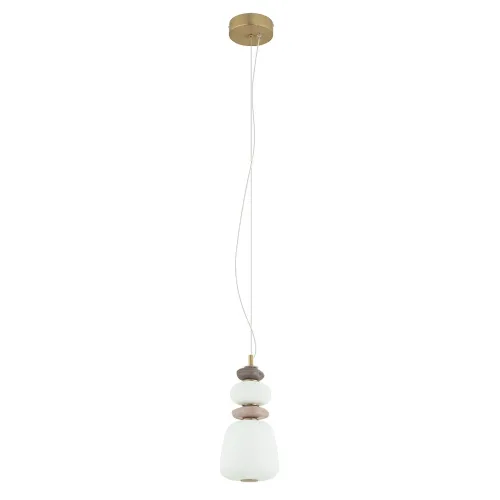 Підвісний світильник, люстра Nowodvorski 11702 Ceramic Vertical LED 1x12W 3000K 950Lm IP20 білий