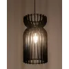 Підвісний світильник, люстра Nowodvorski 10573 Kymi A E27 1x25W IP20 чорний