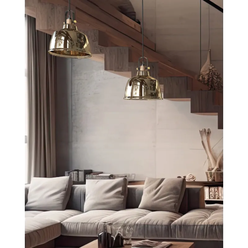 Підвісний світильник, люстра Nowodvorski 9153 Amalfi M E27 1x25W IP20 золотий