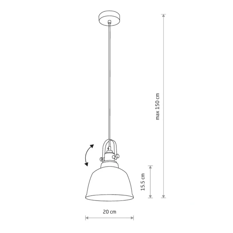 Підвісний світильник, люстра Nowodvorski 9153 Amalfi M E27 1x25W IP20 золотий