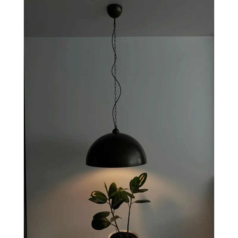 Підвісний світильник, люстра Nowodvorski 6368 Hemisphere Rust I L E27 1x25W IP20 коричневий