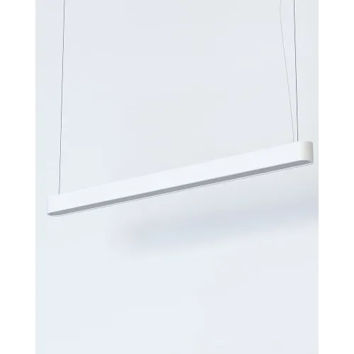 Підвісний світильник, люстра Nowodvorski 7537 Soft LED T8LED 1x22W 3000K 3200Lm IP20 білий