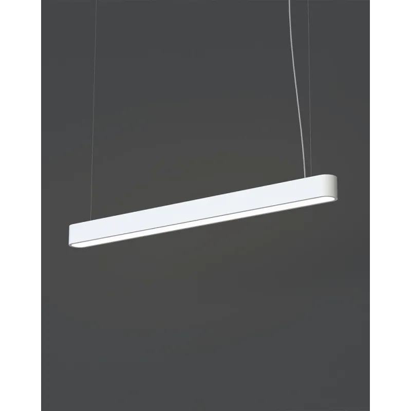 Підвісний світильник, люстра Nowodvorski 7547 Soft LED T8LED 1x16W 3000K 2300Lm IP20 білий