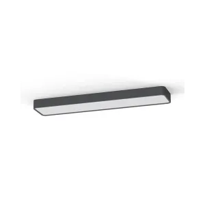Світильник стельовий Nowodvorski 7531 Soft LED T8LED 2x16W 3000K 2300Lm IP20 графітовий