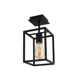 Люстра Nowodvorski 9045 Crate E27 1x25W IP20 чорний