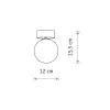 Люстра Nowodvorski 10302 Kier I G9 1x12W IP20 чорна