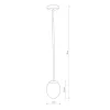 Люстра Nowodvorski 8124 Ice Egg A G9 1x10W IP44 чорна