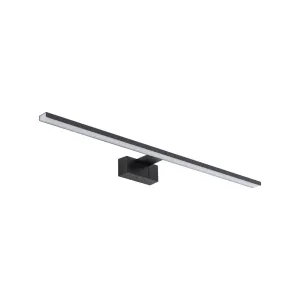 Світильник підсвітка для дзеркала Nowodvorski 10671 Cezanne LED L 1x15W 3000K 1050Lm IP44 чорний