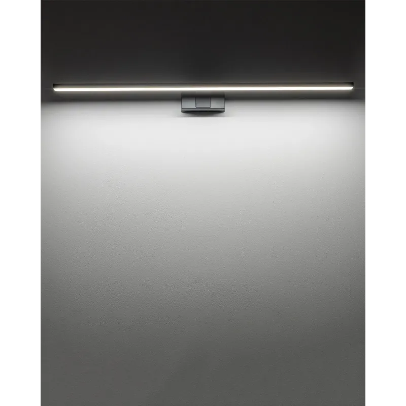 Світильник підсвітка для дзеркала Nowodvorski 10678 Cezanne LED L 1x15W 4000K 1100Lm IP44 чорний