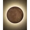 Бра, настінний світильник Nowodvorski 11290 Ring Timber M LED 1x10W 3000K 130Lm IP20 коричневий