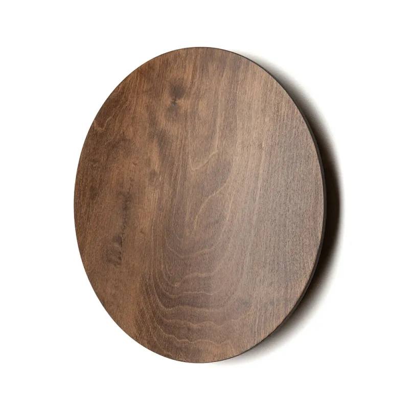 Бра, настінний світильник Nowodvorski 11291 Ring Timber L LED 1x13W 3000K 160Lm IP20 коричневий