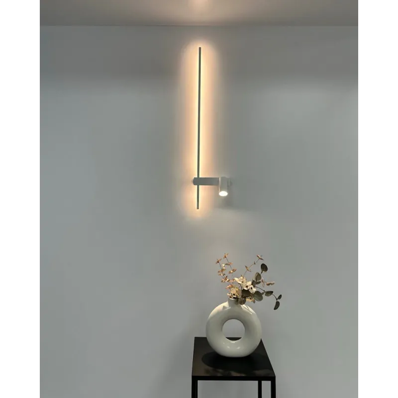 Бра, настінний світильник Nowodvorski 11578 Easy Left LED+GU10 MR11 11W+10W 3000K 450Lm IP20 білий