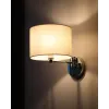 Бра, настінний світильник Nowodvorski 11781 Hotel Mood E14 1x10W IP20 світло-бежевий