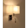 Бра, настінний світильник Nowodvorski 11785 Hotel Mood E27+LED 2x10W+2.2W 4000K IP20 світло-бежевий