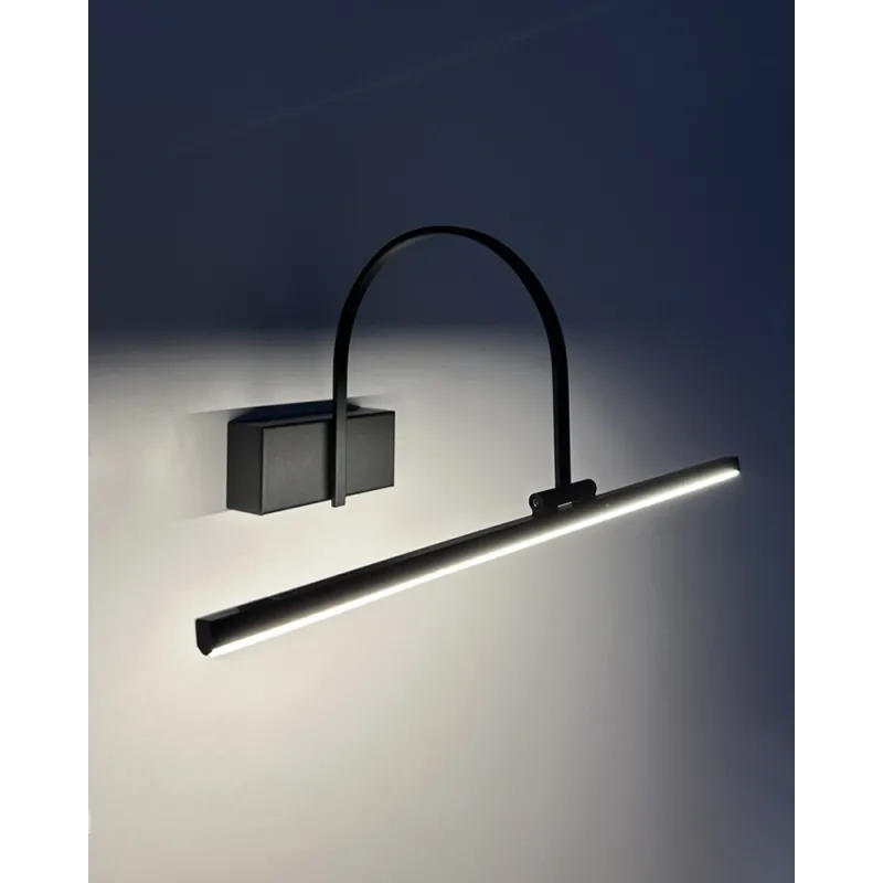 Підсвітка для картин, бра, настінний світильник Nowodvorski 11957 Artline LED S 1x4W 3000K 280Lm IP20 чорний
