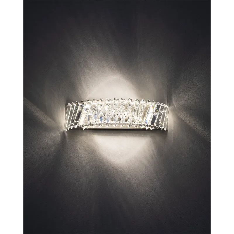 Бра, настінний світильник Nowodvorski 11710 Luxora LED 1x15W 3000K 1000Lm IP20 хром