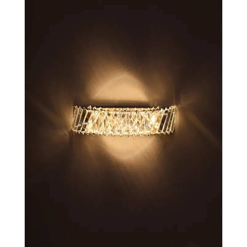 Бра, настінний світильник Nowodvorski 11710 Luxora LED 1x15W 3000K 1000Lm IP20 хром