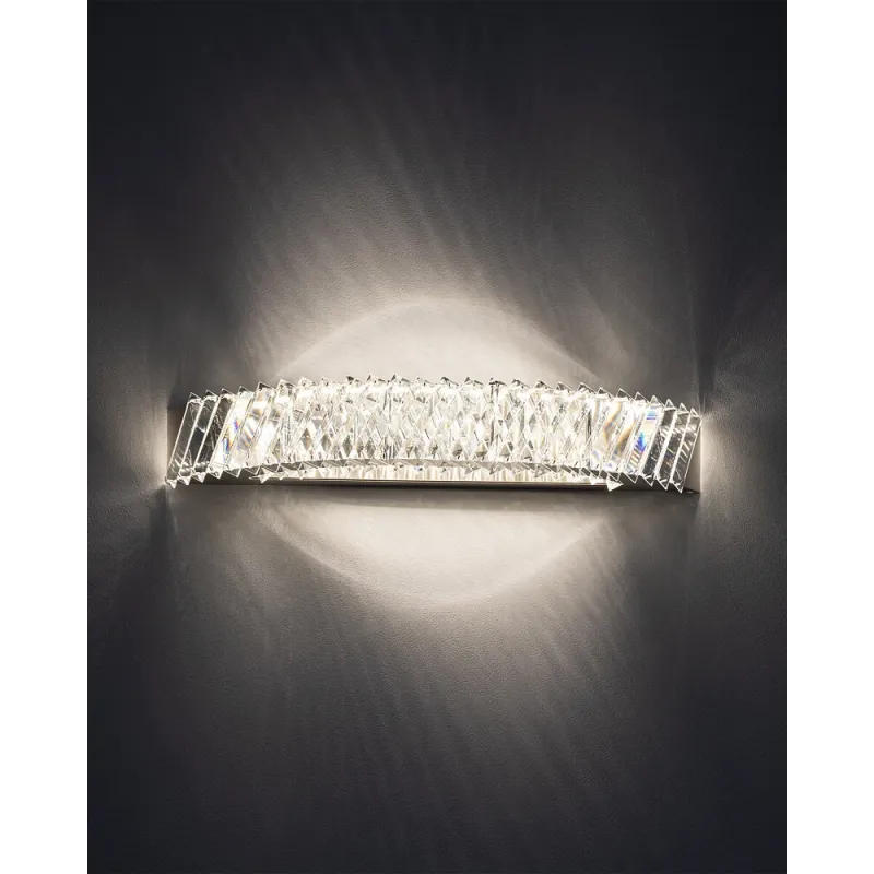 Бра, настінний світильник Nowodvorski 11711 Luxora LED 1x20W 3000K 1400Lm IP20 хром