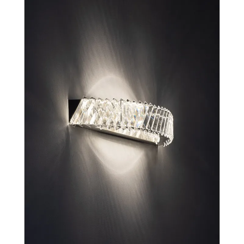 Бра, настінний світильник Nowodvorski 11711 Luxora LED 1x20W 3000K 1400Lm IP20 хром