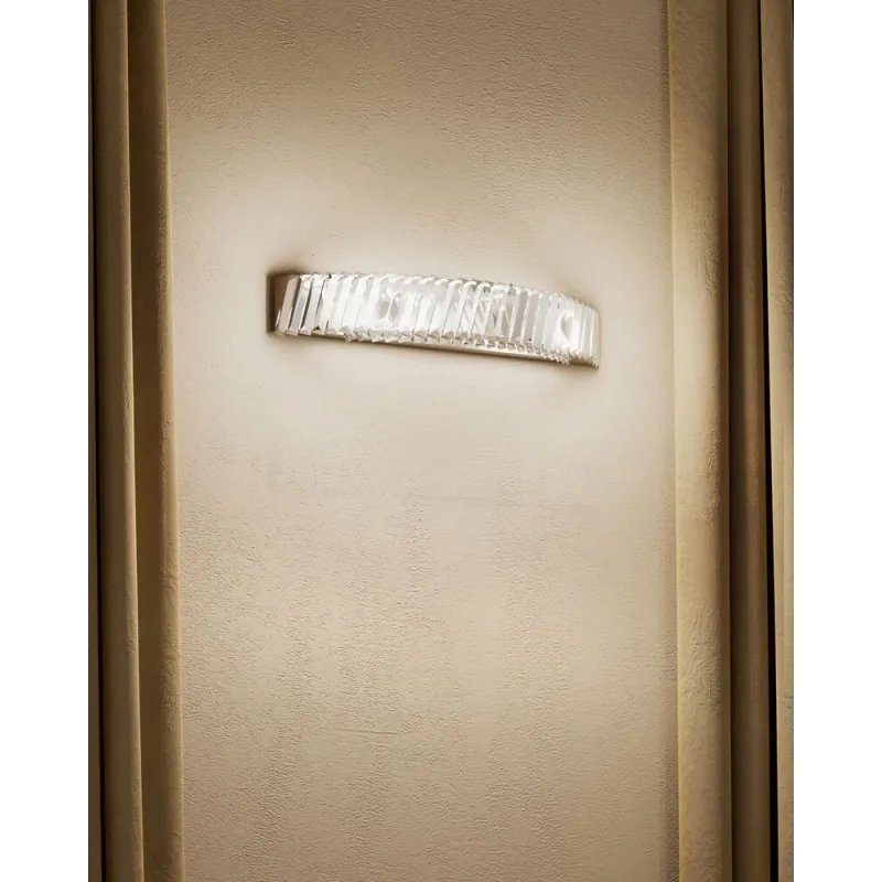 Бра, настінний світильник Nowodvorski 11711 Luxora LED 1x20W 3000K 1400Lm IP20 хром