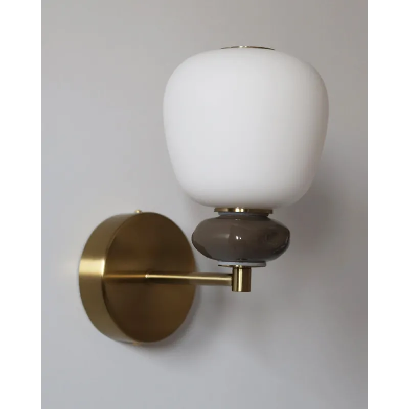 Бра, настінний світильник Nowodvorski 11703 Ceramic LED 1x8W 3000K 650Lm IP20 латунний