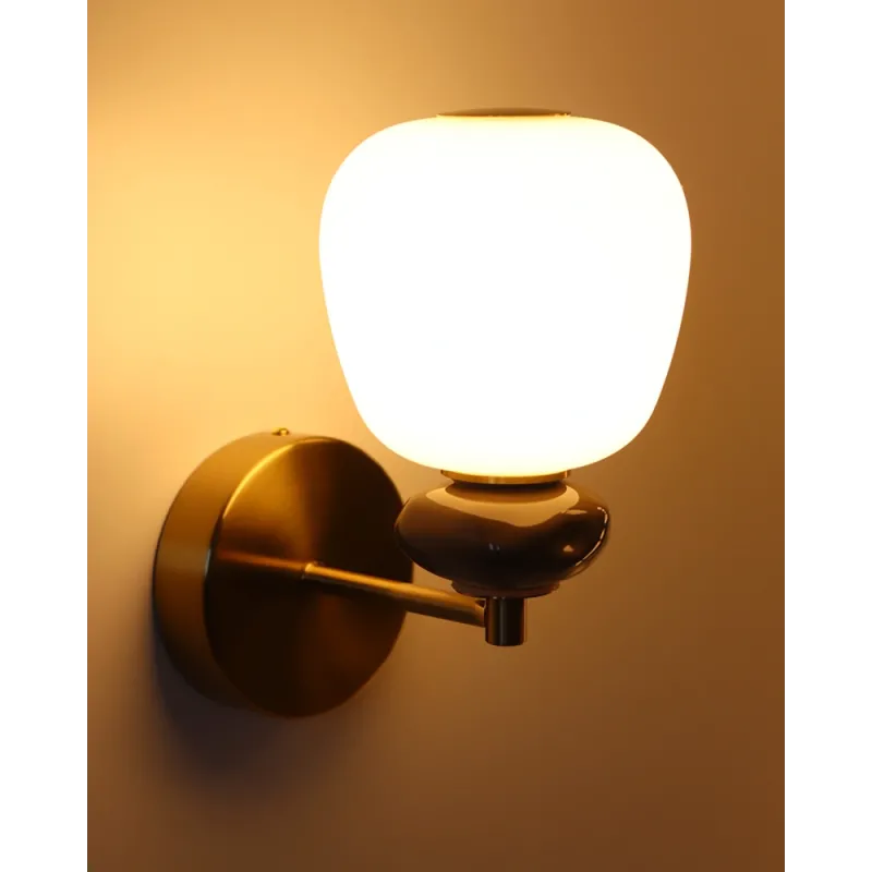 Бра, настінний світильник Nowodvorski 11703 Ceramic LED 1x8W 3000K 650Lm IP20 латунний