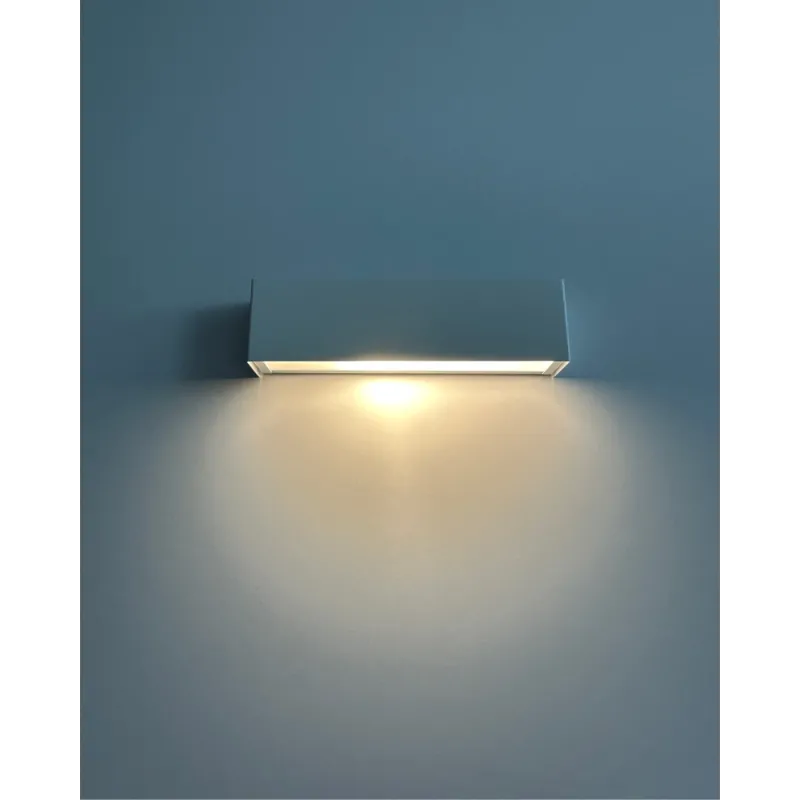 Бра, настінний світильник Nowodvorski 6345 Straight Wall LED E14 1x10W IP20 білий