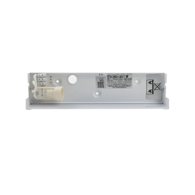 Бра, настінний світильник Nowodvorski 6345 Straight Wall LED E14 1x10W IP20 білий