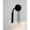 Бра, настінний світильник Nowodvorski 8351 Stalactite G9 1x10W IP20 чорний
