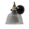 Бра, настінний світильник Nowodvorski 9154 Amalfi E27 1x25W IP20 димчастий