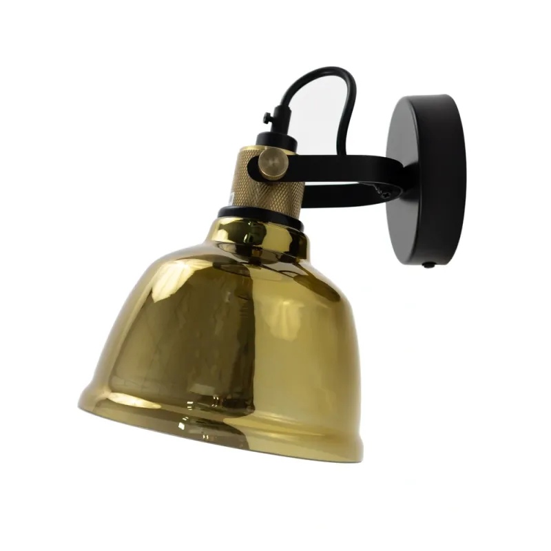Бра, настінний світильник Nowodvorski 9155 Amalfi E27 1x25W IP20 золотий
