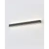 Бра, настінний світильник Nowodvorski 7534 Soft LED T8LED 1x16W 3000K 2300Lm IP20 графітовий