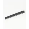 Бра, настінний світильник Nowodvorski 7561 Straight Wall LED T8LED 1x16W 3000K 2300Lm IP20 графітовий