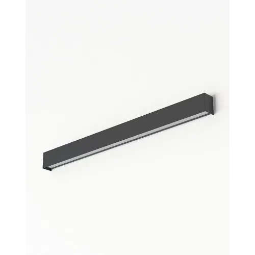 Бра, настінний світильник Nowodvorski 7561 Straight Wall LED T8LED 1x16W 3000K 2300Lm IP20 графітовий