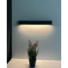 Бра, настінний світильник Nowodvorski 7562 Straight Wall LED T8LED 1x11W 3000K 1700Lm IP20 графітовий