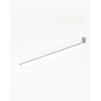 Бра, настінний світильник Nowodvorski 7566 Straight Wall LED T8LED 1x22W 3000K 3200Lm IP20 білий
