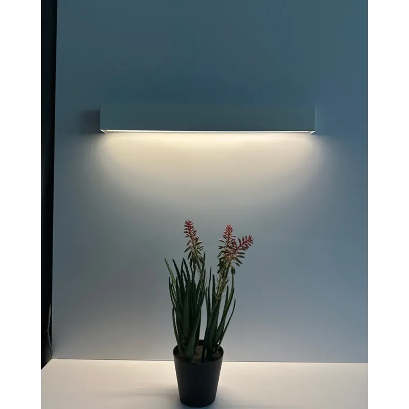 Бра, настінний світильник Nowodvorski 7568 Straight Wall LED T8LED 1x11W 3000K 1700Lm IP20 білий