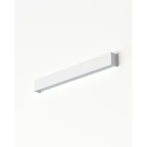 Бра, настінний світильник Nowodvorski 7568 Straight Wall LED T8LED 1x11W 3000K 1700Lm IP20 білий