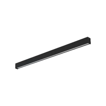 Бра, настінний світильник Nowodvorski 7595 Straight Wall LED T8LED 1x22W 3000K 3200Lm IP20 чорний
