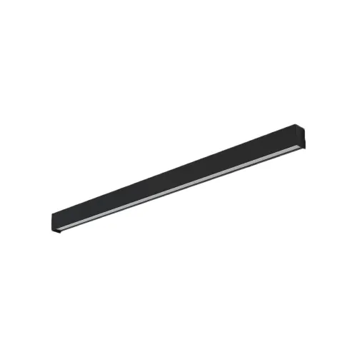 Бра, настінний світильник Nowodvorski 7595 Straight Wall LED T8LED 1x22W 3000K 3200Lm IP20 чорний