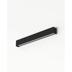 Бра, настінний світильник Nowodvorski 7596 Straight Wall LED T8LED 1x11W 3000K 1700Lm IP20 чорний